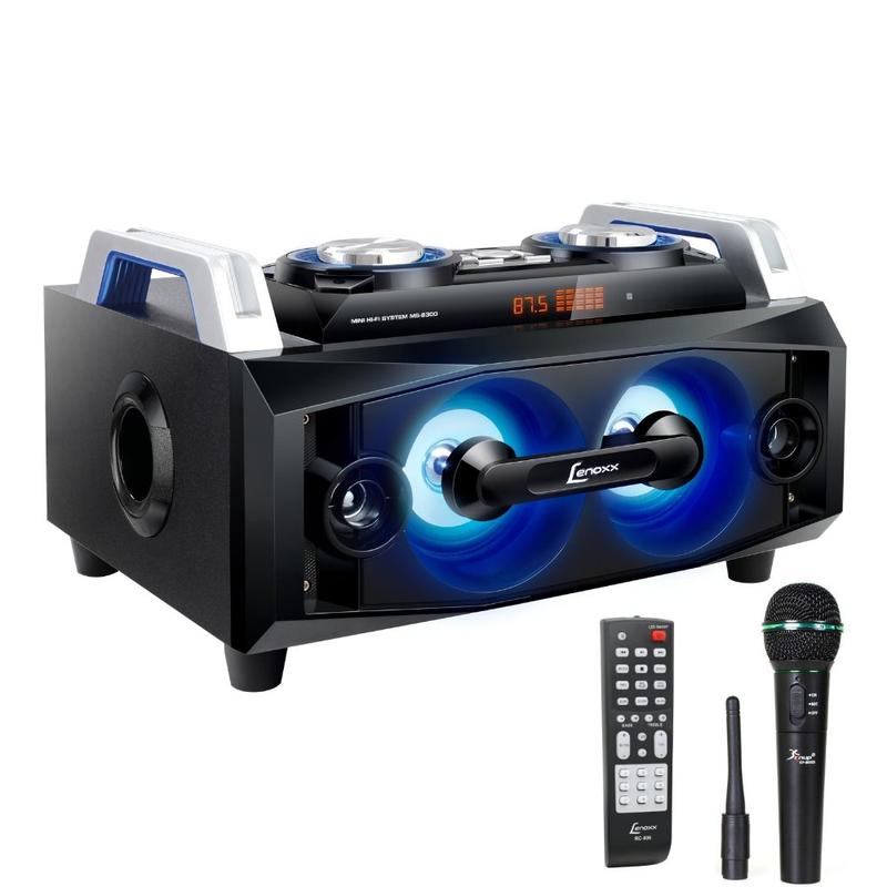 【新品未使用】おまけ付　 on:myskin Lv.3 3箱 Caixa de Som Mini System Lenoxx MS8300 - Microfone Sem Fio - Mini